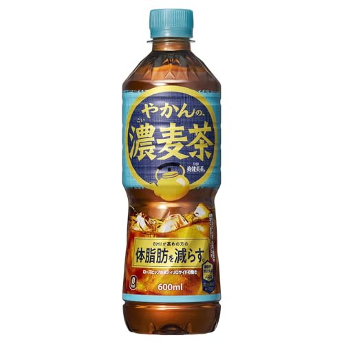 コカ・コーラ やかんの濃麦茶 from 爽健美茶 600mlPET ×24本